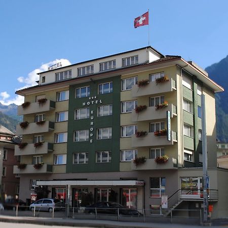 Hotel Europe Brig Exterior foto